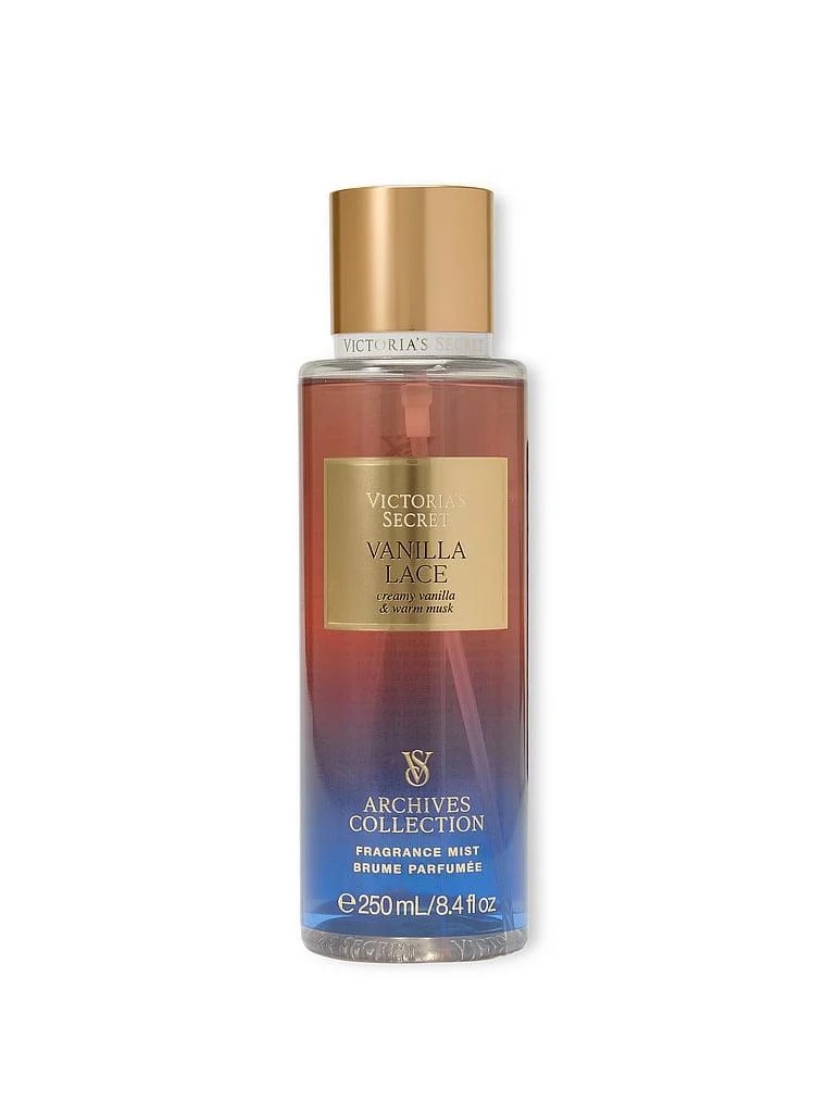 VICTORIA SECRET FRAGRANCE BODY MIST 250ml -VANILLA LACE فكتوريا سيكريت مست عطر للجسم